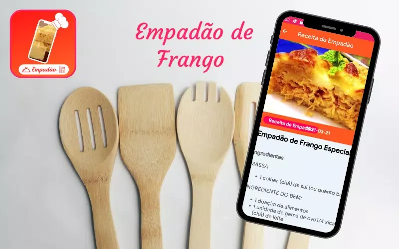Screenshot di Receitas de Empadão de Frango