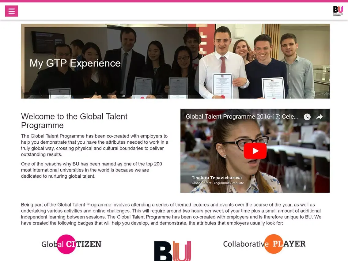 Bournemouth GTP iPad 应用截图