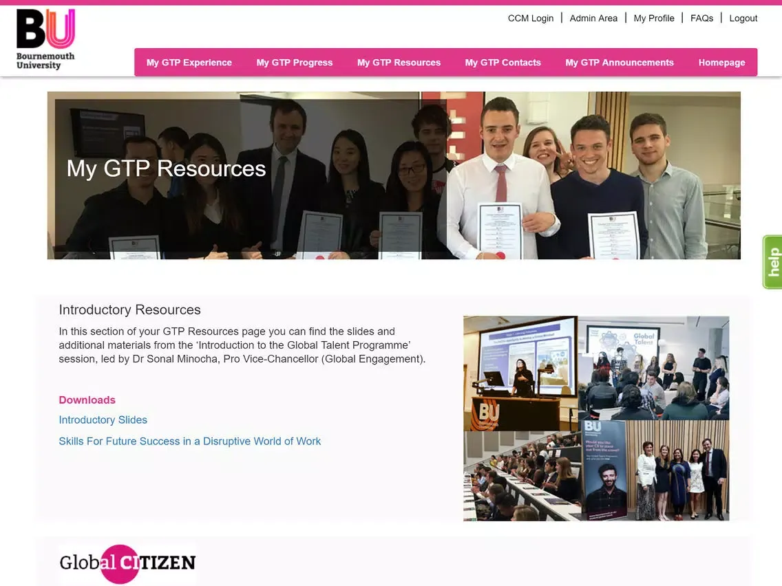 Bournemouth GTP iPad 应用截图