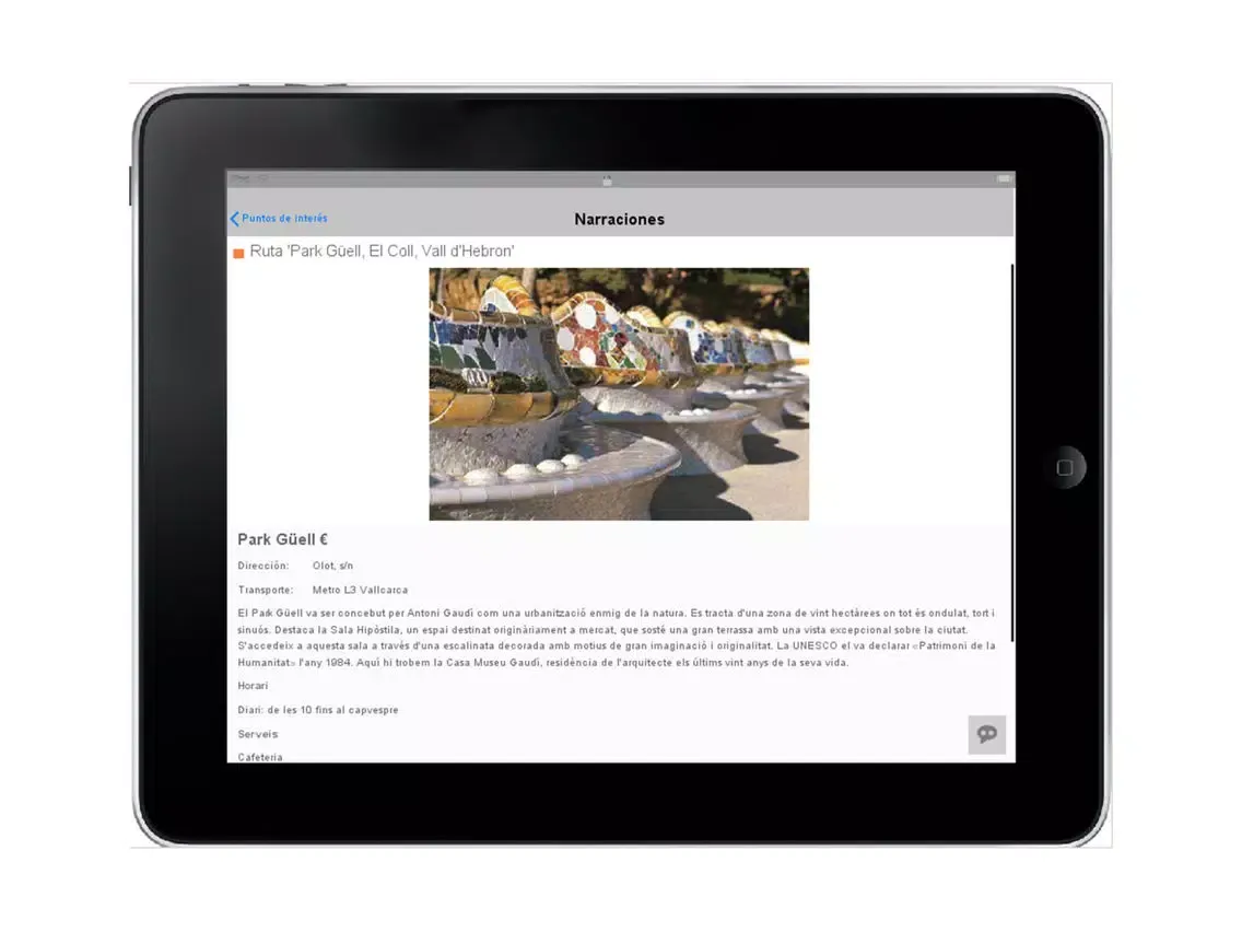 Barcelona Metro Walks - CA iPad Screenshots