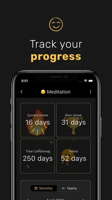 Ảnh chụp màn hình của Habby- Habits and Goal Tracker