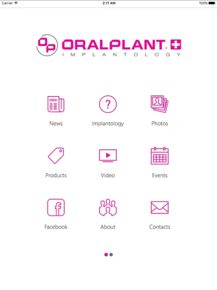 Скриншоты Oralplant EN iPad 