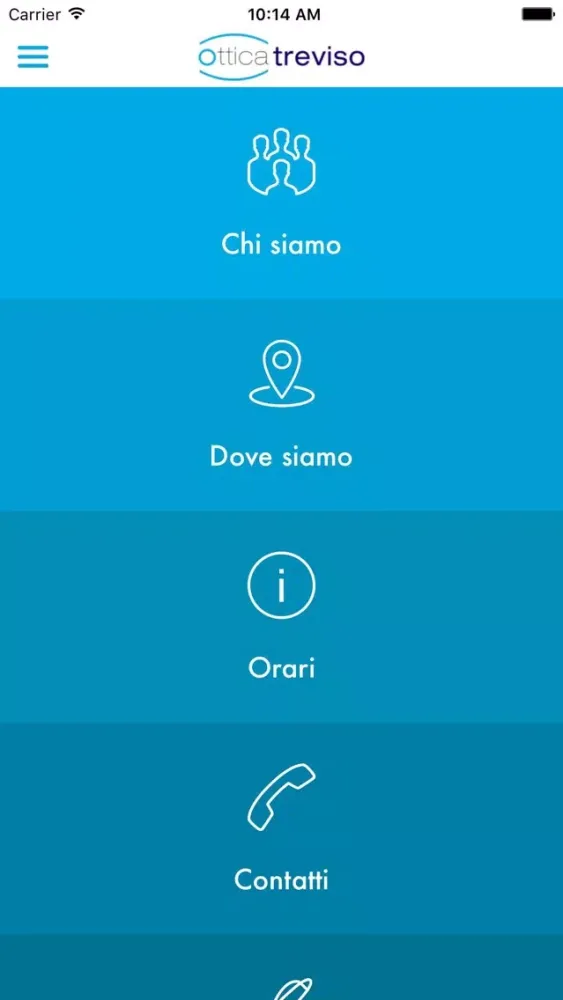 Capturas de tela do Ottica Treviso App