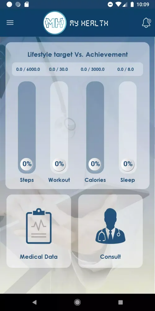 Tangkapan skrin My Health AI