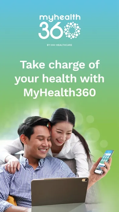Tangkapan layar MyHealth360 Malaysia