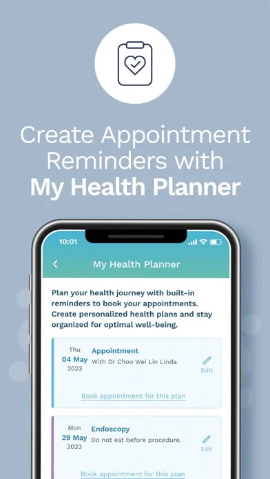 Tangkapan layar MyHealth360 Malaysia