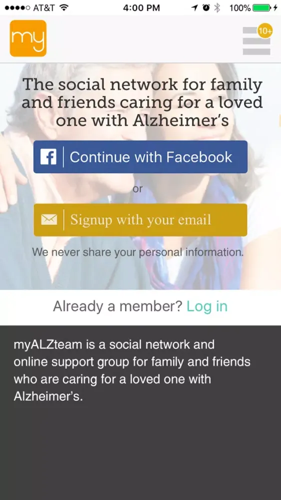 Alzheimer's Support স্ক্রিনশট