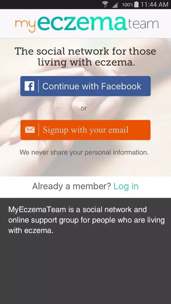 Eczema Support Screenshots