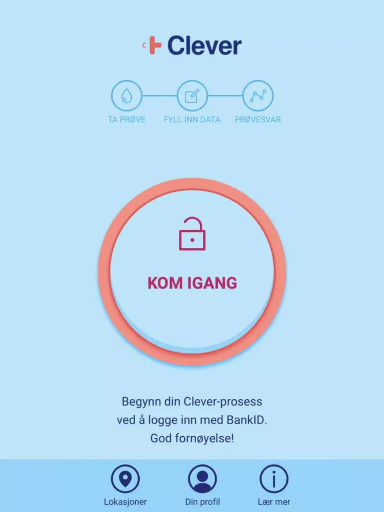 Clever Health iPad 应用截图