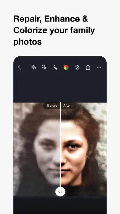 Zrzuty ekranu MyHeritage: Family Tree & DNA