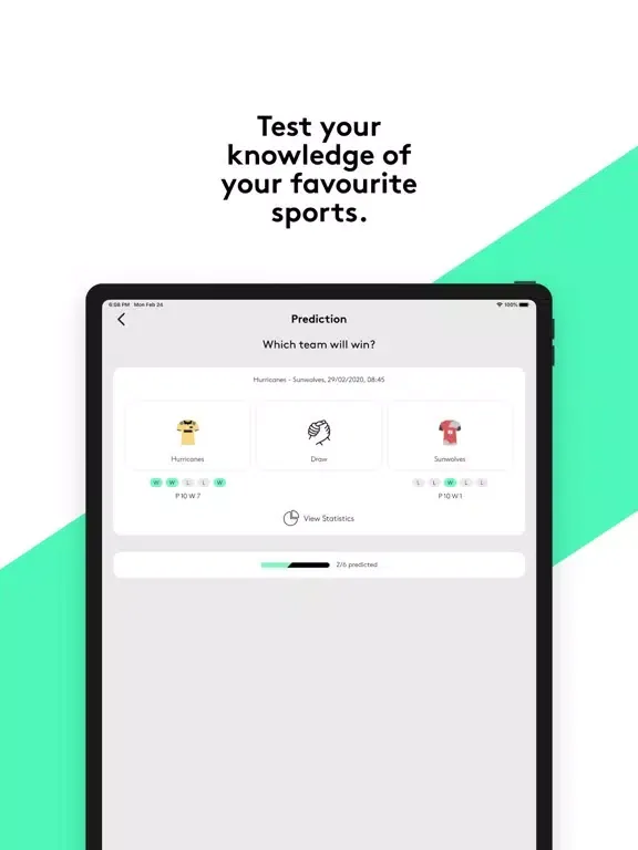 SportsHero - Prediction Game iPad  Ekran Görüntüleri