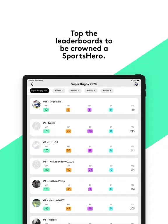 SportsHero - Prediction Game iPad  Ekran Görüntüleri