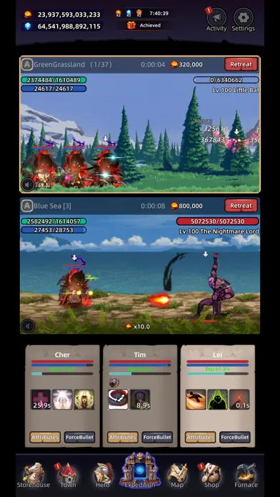 Zrzuty ekranu Heros And Treasures
