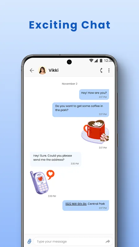 Zrzuty ekranu Messenger Home
