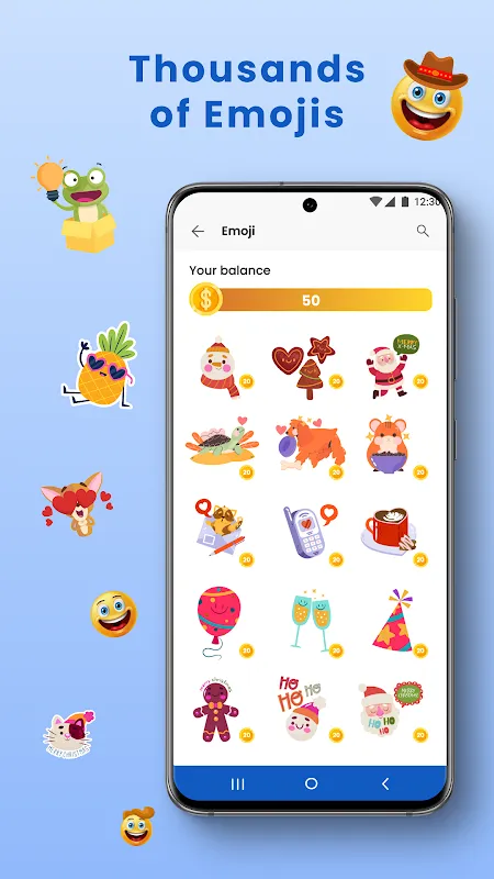 Zrzuty ekranu Messenger Home