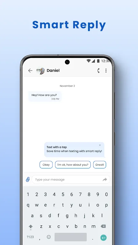 Zrzuty ekranu Messenger Home