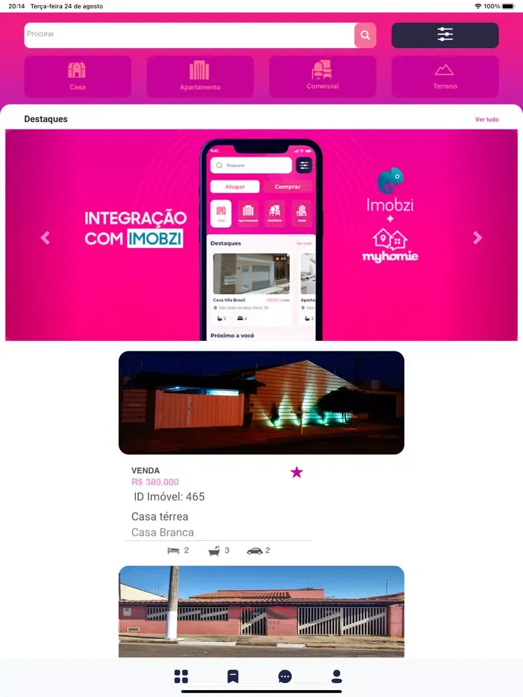 MyHomie.app iPad  স্ক্রিনশট
