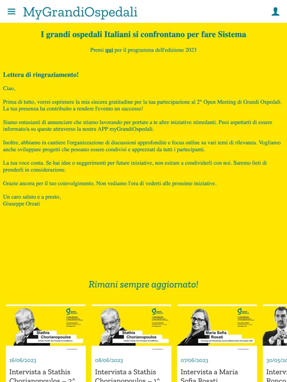 Zrzuty ekranu MyHospital iPad 