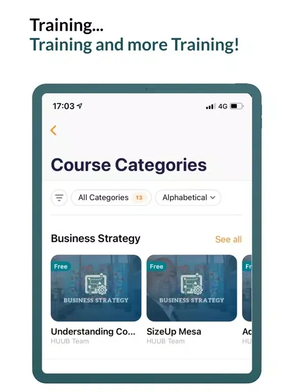 Mesa HUUB iPad  Ekran Görüntüleri