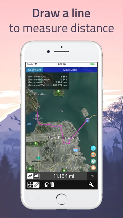 Distance - Find My Distance سکرین شاٹس