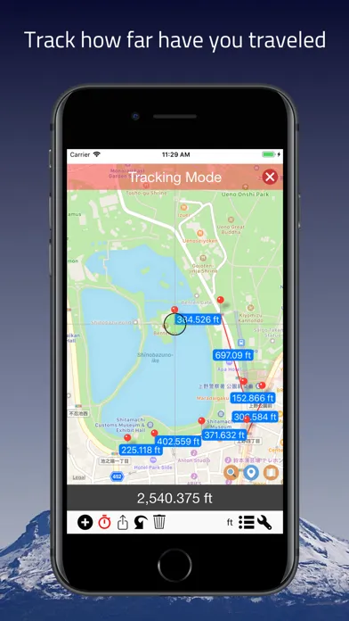 Capturas de pantalla de DistancePinner