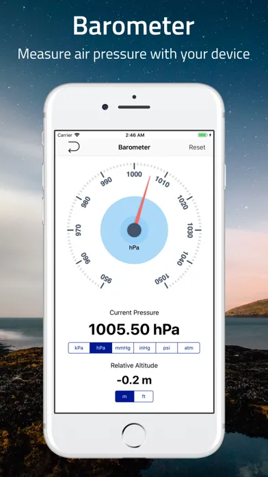 Captures d'écran de Elevation - Altimeter Map