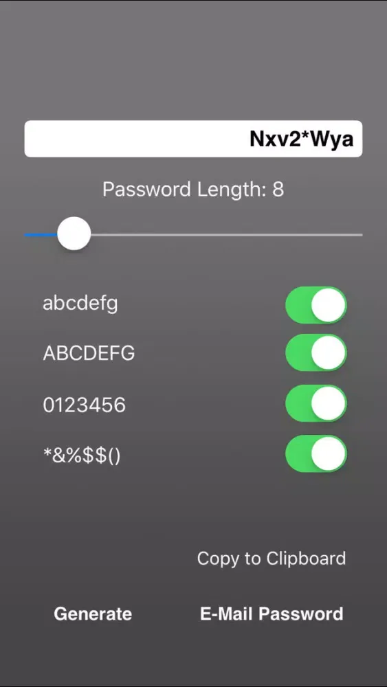 Скриншоты PassMaker - Password Generator