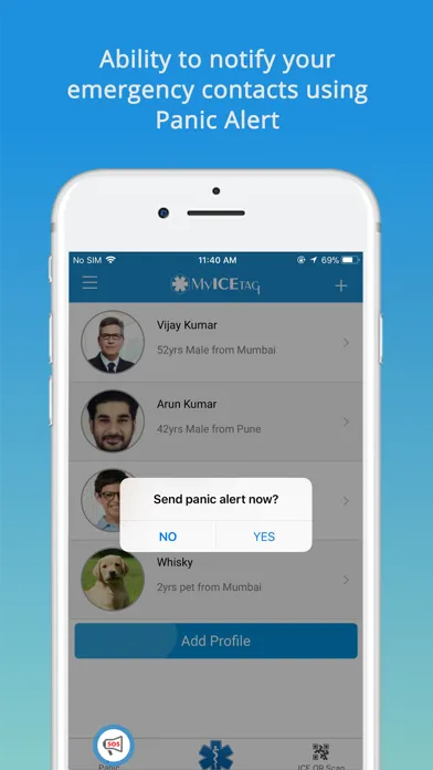 تصاویر MyICETag - ICE Medical Profile