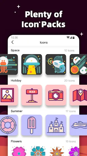 Скриншоты MyICON - Icon Changer, Themes
