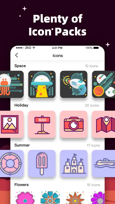 Скриншоты MyICON Changer – Icon Themer
