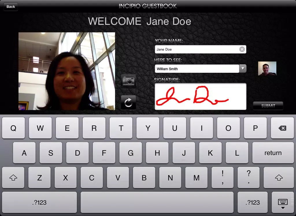 GuestBook by Incipio iPad  Screenshots