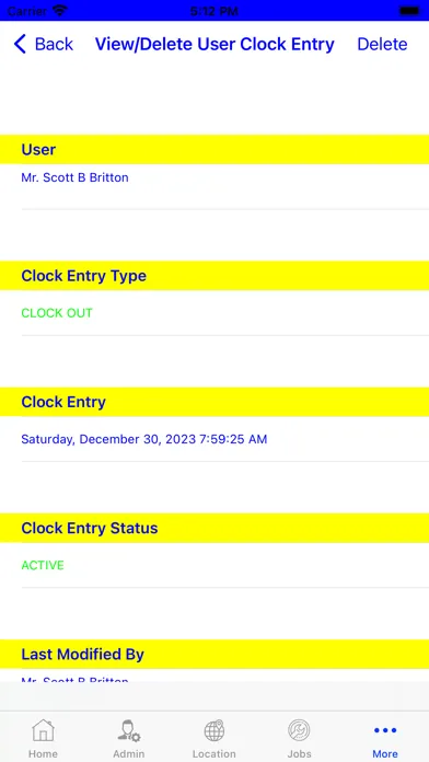 MyTimeClock: Employee Schedule Ekran Görüntüleri