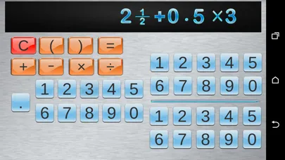 Fraction Calculator & progress Screenshots