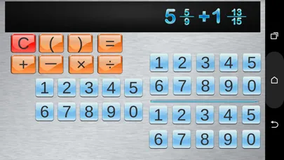 Fraction Calculator & progress Screenshots