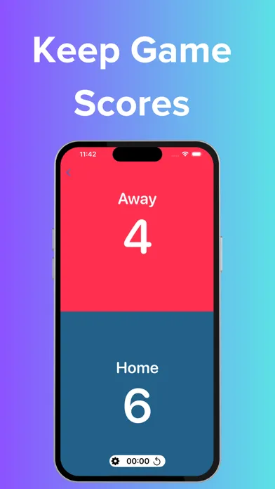 Zrzuty ekranu Scoreboard Tracker