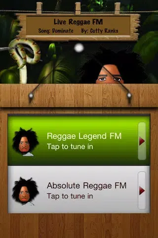 Capturas de tela do FM Reggae