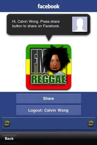 Capturas de tela do FM Reggae