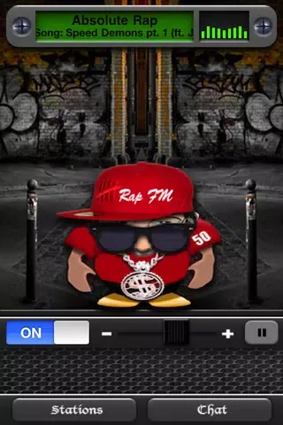 Ảnh chụp màn hình của Rap FM