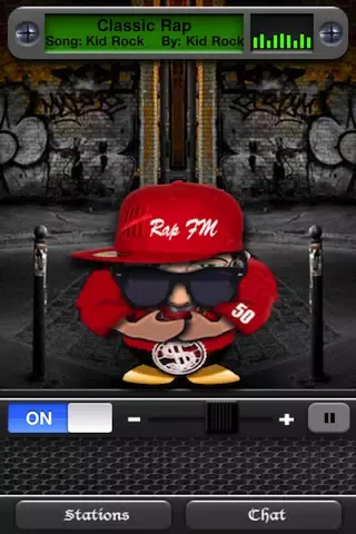 Ảnh chụp màn hình của Rap FM