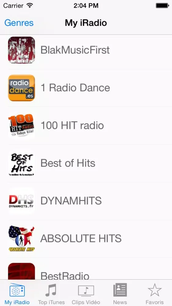 My iRadio - Écoutez la radio en direct应用截图