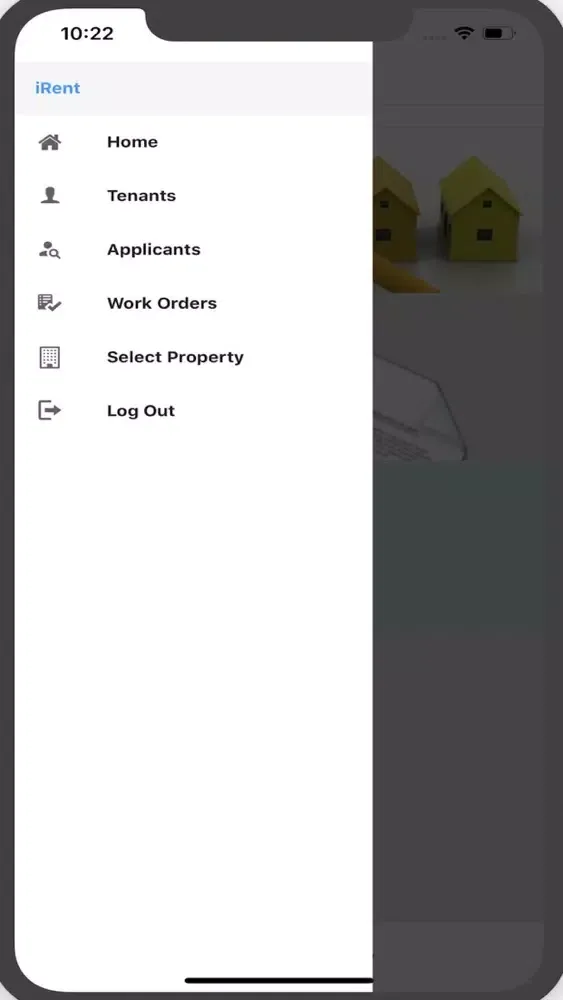 iRent Portal Screenshots