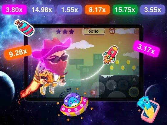 Capturas de tela do Lucky Hero Up Jet X iPad 