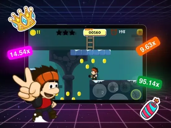 Capturas de tela do Lucky Hero Up Jet X iPad 