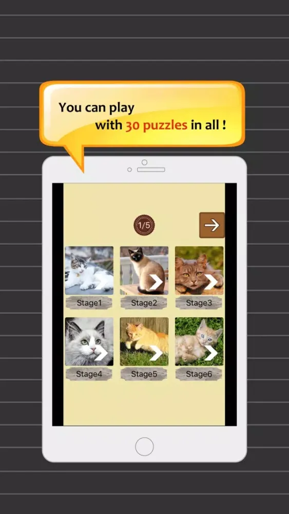 Jigsaw puzzle - cute cats স্ক্রিনশট