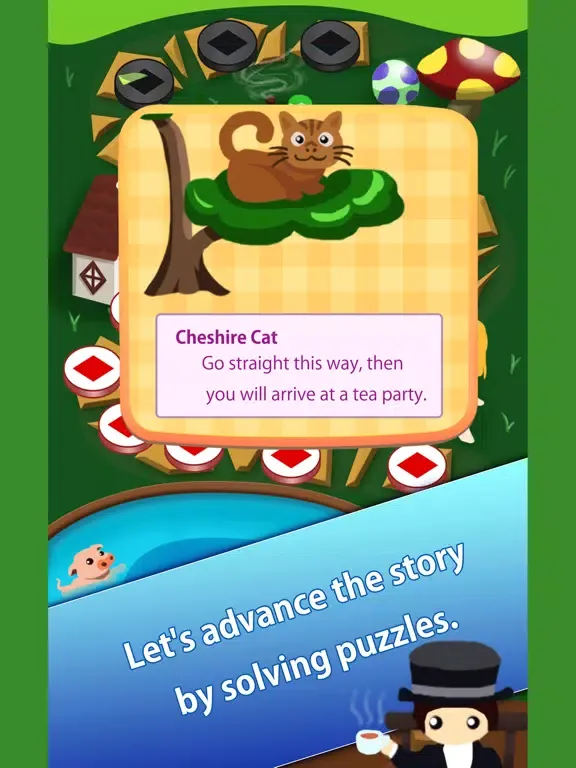 تصاویر Alice and Mysterious Puzzle iPad 