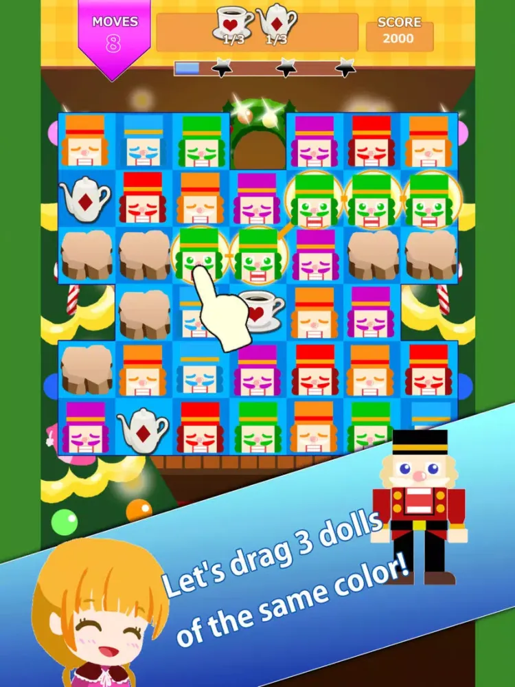Nutcracker | Christmas puzzle iPad  سکرین شاٹس