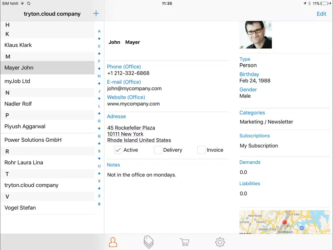 myJob.cloud iPad  स्क्रीनशॉट