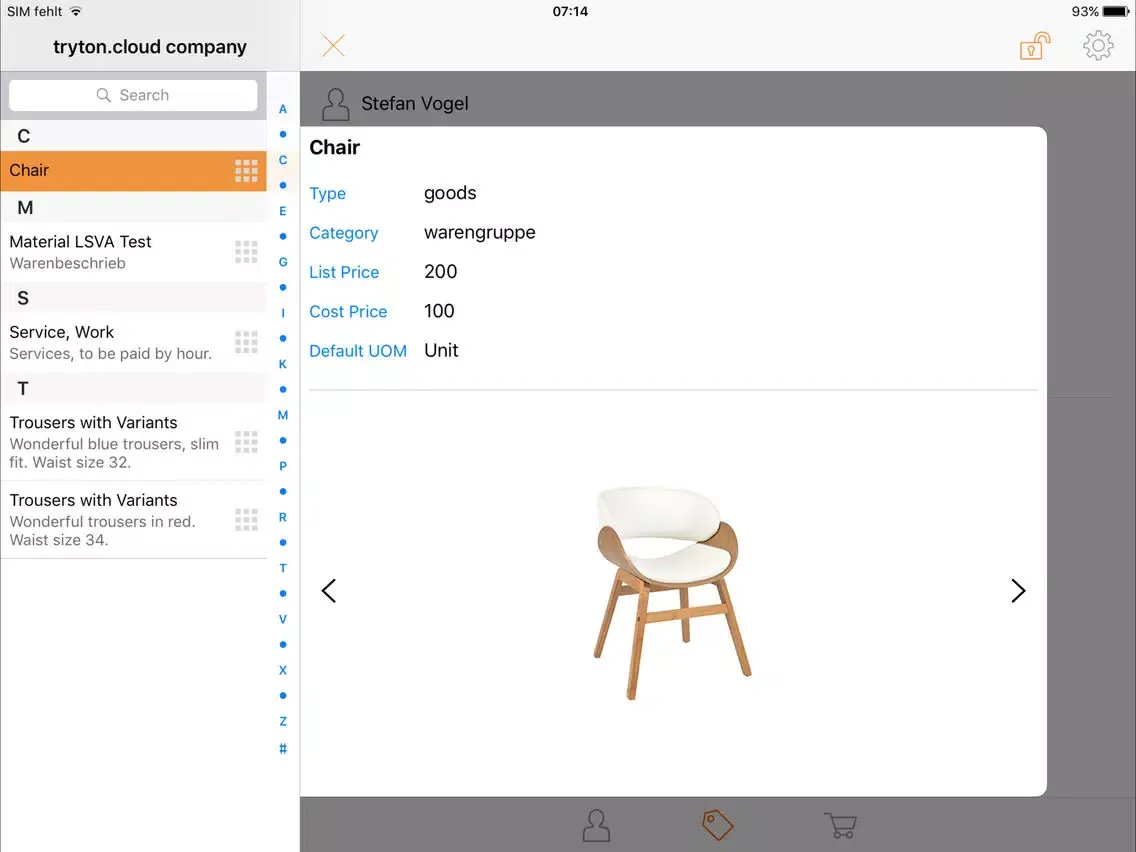myJob.cloud iPad  स्क्रीनशॉट