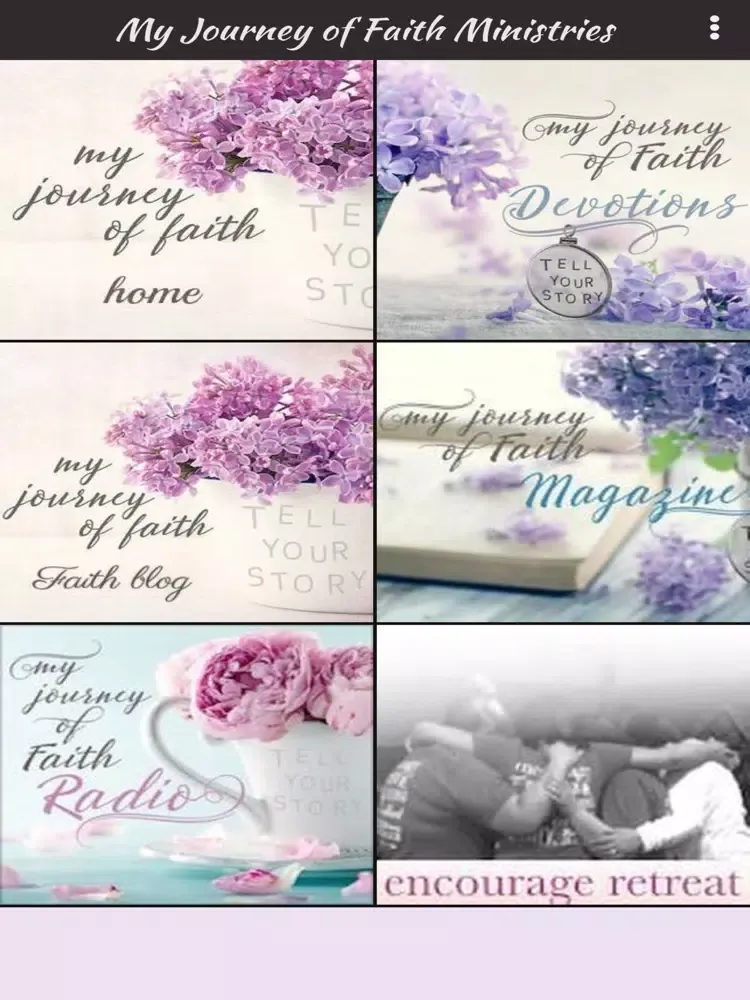 Capturas de pantalla de My Journey of Faith Ministries iPad 