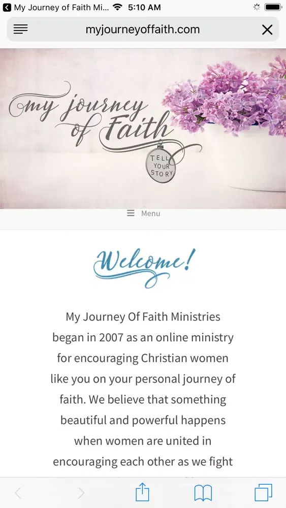 Capturas de pantalla de My Journey of Faith Ministries